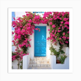 Pink Bougainvillea Art Print