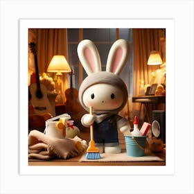 Miffy Bunny Art Print