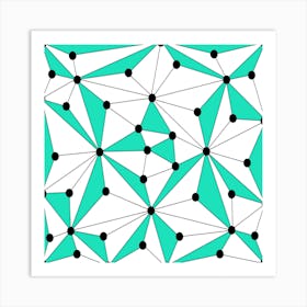 Abstract Geometric Pattern 2 Art Print