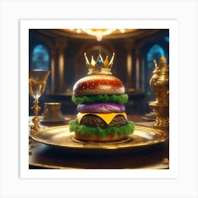 Burger King 4 Art Print