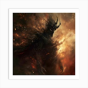 Dark Demon Art Print