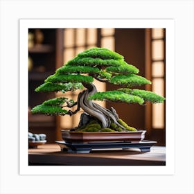 Bonsai Tree 4 Art Print