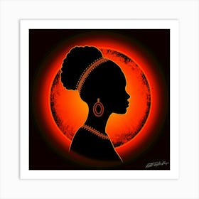 Sun Princess - Nubian Glow Art Print