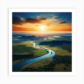 Serengeti National Park Art Print