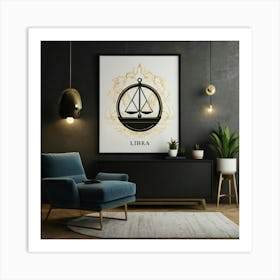 Libra Art Print