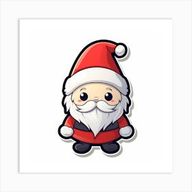 Santa Claus 8 Art Print