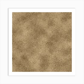 Tan Glitter Art Print