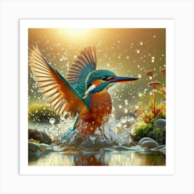 Kingfisher 1 Art Print