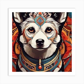 Dog Painting Art Print