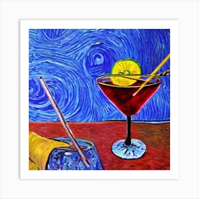 Martini 1 Art Print