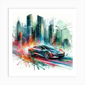 Car Art 324 Art Print