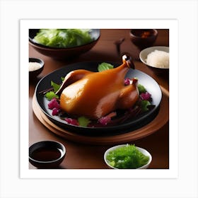 PEKING DUCK Art Print