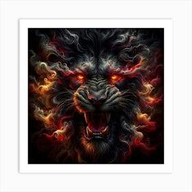 Fierce Art Print