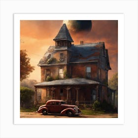 House On The Prairie Art Print
