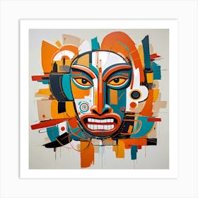 Urban Mask Art Print