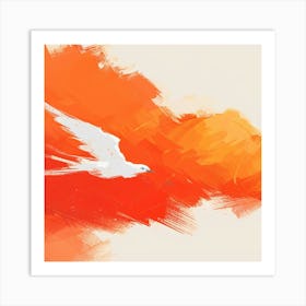 White Dove Art Print