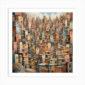 Cityscape 2 Art Print