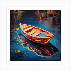 Leonardo Diffusion Xl A Vividly Glowing Dimensional Dinghy Rad 0 (1) Art Print