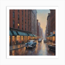 Old New York 1 Art Print