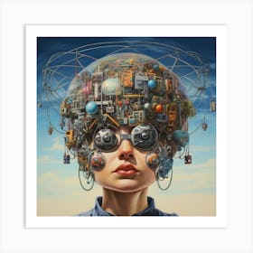 Futurist Art Print