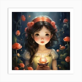 Cinderella art print 1 Art Print