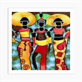 African Art #12 Art Print