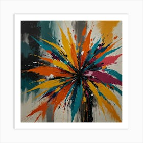 Abstract Painting 113 Art Print