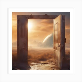 Door To The Future Art Print