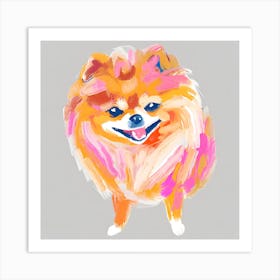 Pomeranian 04 Art Print