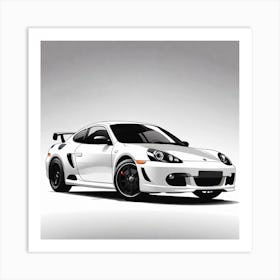 Porsche Cayman Gts Art Print