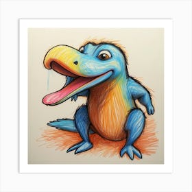 Crocodile 5 Art Print