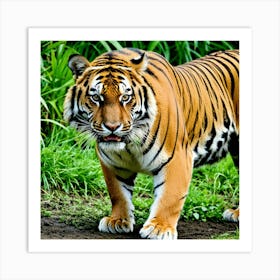 Tiger In The Wild Art Print