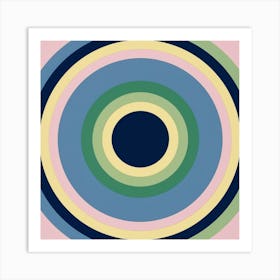 'Circles' 1 Art Print