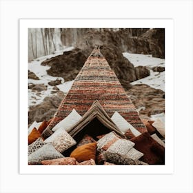 Tepee Art Print