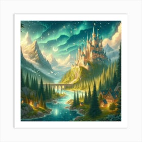 Fairytale Castle 11 Art Print