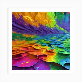 Abstract Painting Art Print