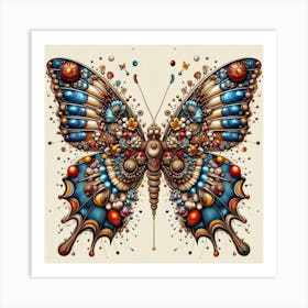 Damien Hirst Butterfly Art 2 Art Print