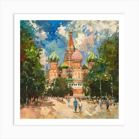 Moscow Cathedral 1 Art Print