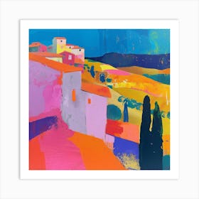 Abstract Travel Collection Italy 2 Art Print