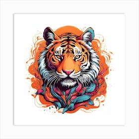 Tiger 4 Art Print