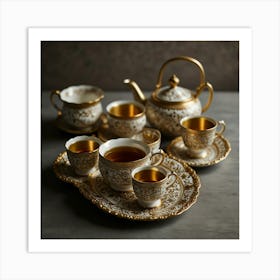 Tea Art 156 Art Print