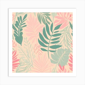 Tropical Leaves 2 Art Print