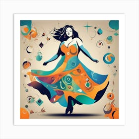 Dance the art Art Print