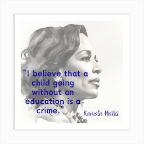 Women in History: Kamala Harris Poster