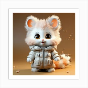 Cute Cat 15 Art Print