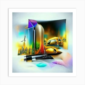 Abstract Painting Art Print