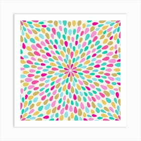 Flower Pattern Art Print