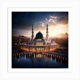 Islamic Mosque 2 Art Print