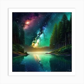 Milky Way 38 Art Print