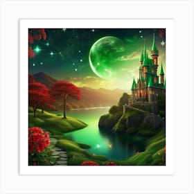 Fairytale Castle 21 Art Print